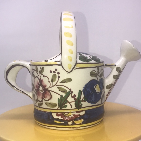 🧡 Portuguese Ceramic Watering Can 🧡 - Picture 4 of 9